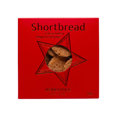 Herb and Spice Butter Shortbread Biscuits 105g Star Box
