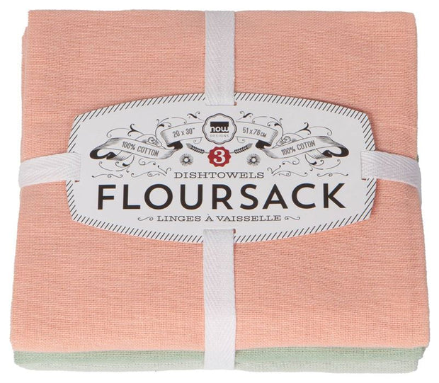 Now Designs - Set of 3 - Floursack Tea Towel