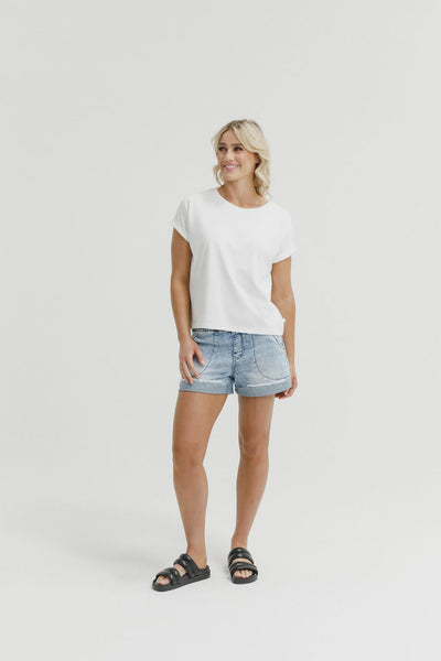 Homelee Jackie Tee Vanilla 459 VAN