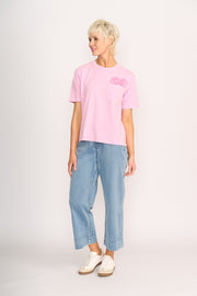 Memo Rose Bouquet Patch Pocket Tee TP14311