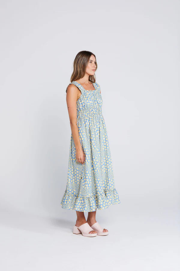 Thing Thing Laramie Dress in Sky Garden 8576 02