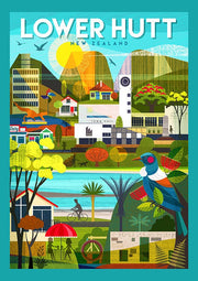 Image Vault Lower Hutt - Box Framed Notecard Ellen Giggenbach 874