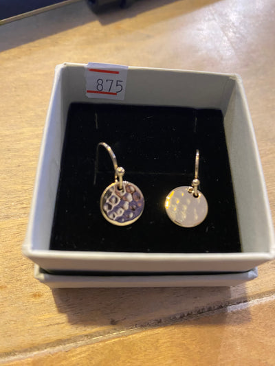 Some 18K French Gold Plated Dimple Earrings 875