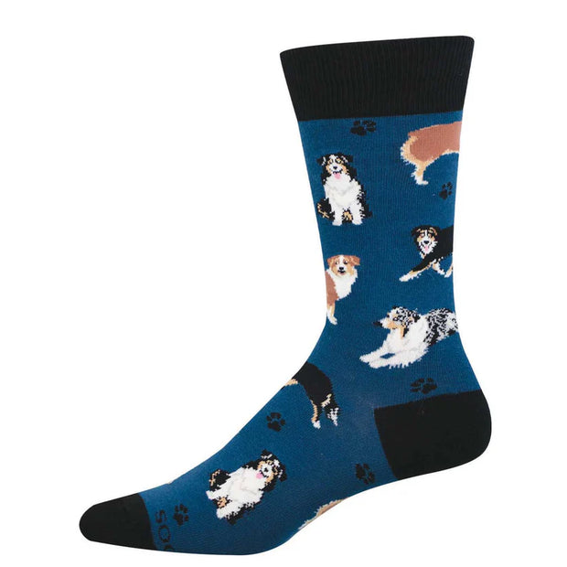 Socksmith Aussies Dogs Men's Socks 3613