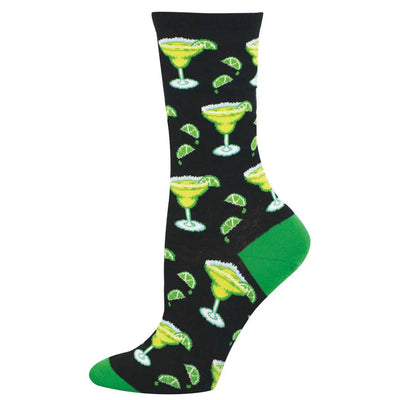 Socksmith Margaritas and Lime Women's Socks 3647-BLK