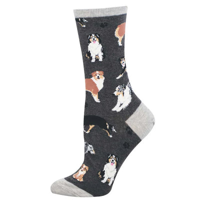 Socksmith Aussies Dog Socks Women's 3674