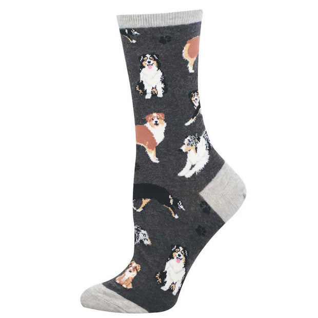 Socksmith Aussies Dog Socks Women's 3674