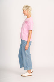 Memo Rose Bouquet Patch Pocket Tee TP14311