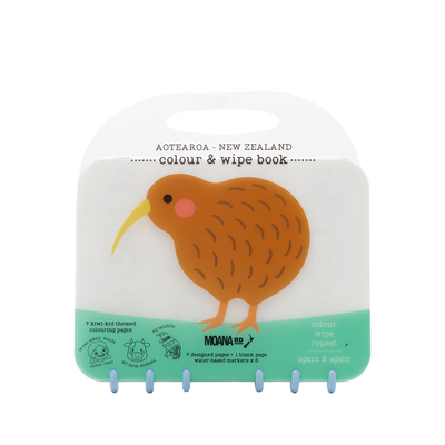 Moana Road Colour and Wipe Book 9051