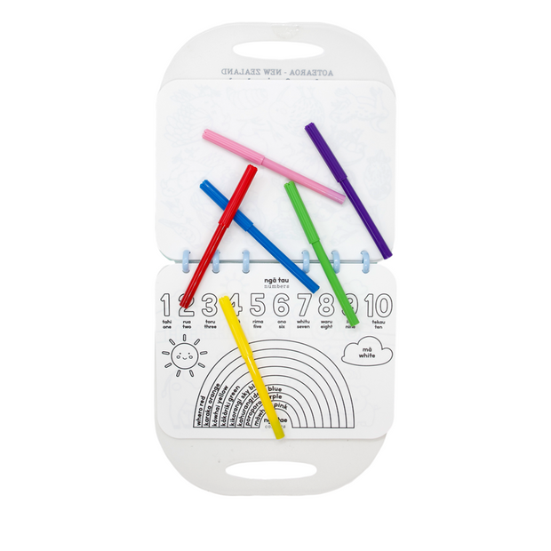 Moana Road Colour and Wipe Book 9051