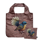 DQ Fold Out Bag NZ Nest Native Fantail Piwakawaka 9902