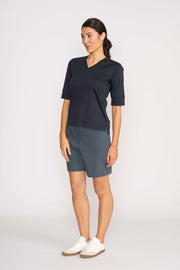 Esplanade Slim V Neck Top TP14617