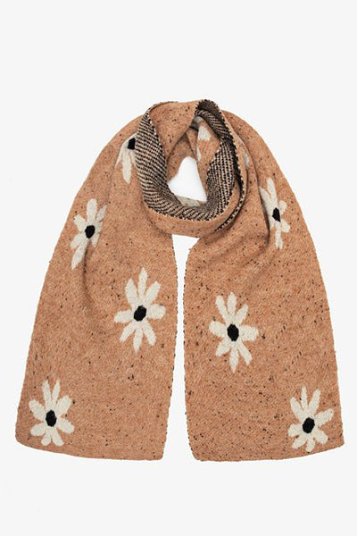 Antler Daisy Fleck Scarf | Ginger DFG