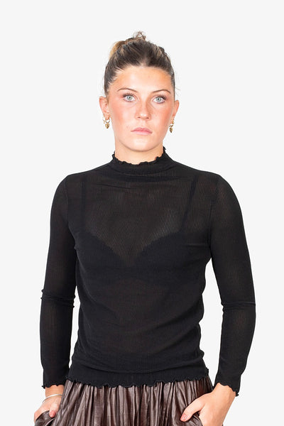 Antler Luxe Layer Mesh Top