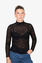 Antler Luxe Layer Mesh Top