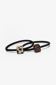 Antler Cheetah Cube Hair Tie Set CCS