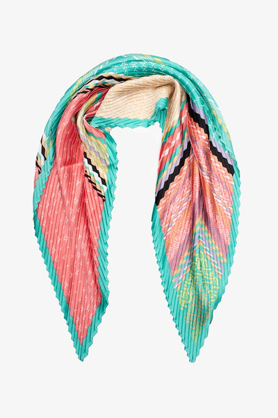 Antler Mixprint Pink Neck Scarf MXP