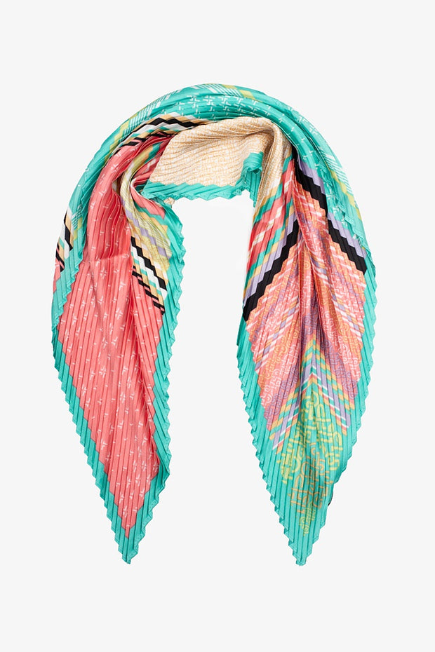 Antler Mixprint Pink Neck Scarf MXP