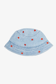 Antler Denim Heart Bucket Hat DHB