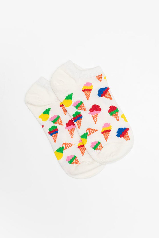 Antler Sundae Fun Day Ankle Socks ASF