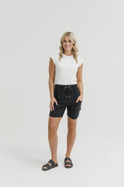 Homelee Apartment Shorts Black with Black Matte X 221