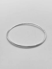 Some Sterling Silver Round Bracelet 6cm Diameter 048