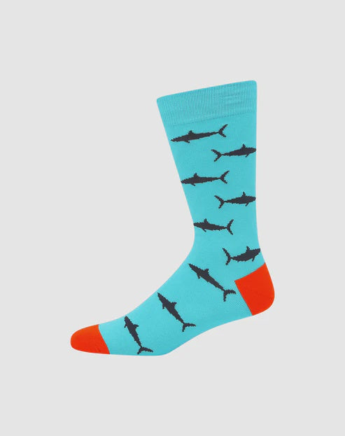 Bamboozld Sharks Bamboo Men's Socks BBS22