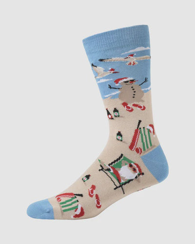 Bamboozld Beach Chrissy Men's Bamboo Socks