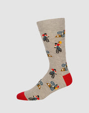 Bamboozld Men's Mountain Bike Bamboo Socks