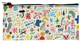 Blue Q Pencil Case