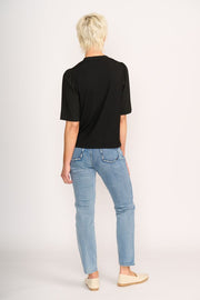 Memo Contrast Trim Top TP14300