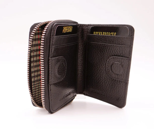 Second Nature Leather Medium Coin & Card Wallet C011