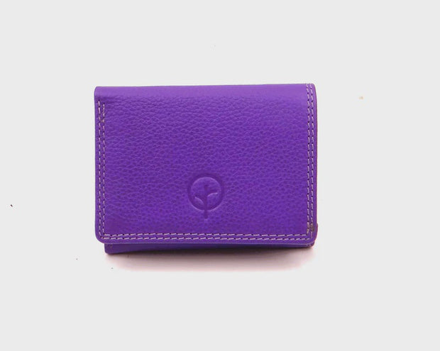 Second Nature Leather Card and Cash Trifold Wallet C017