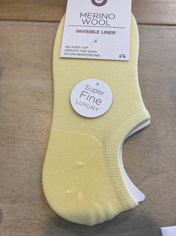 DS Merino Wool Invisible Liner Socks 960281