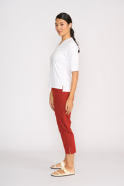 Esplanade Slim V Neck Top TP14617