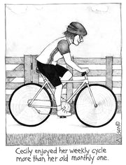 Cecily (NZ) Greeting Card