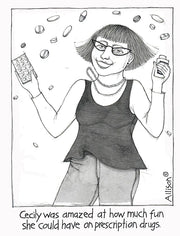 Cecily (NZ) Greeting Card