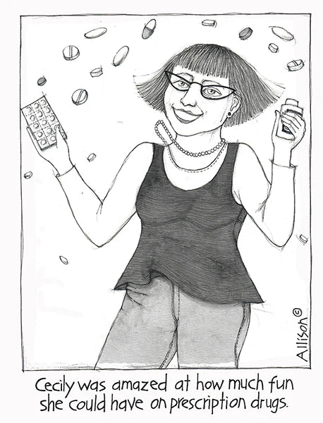 Cecily (NZ) Greeting Card
