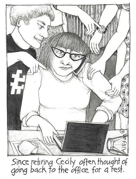 Cecily (NZ) Greeting Card