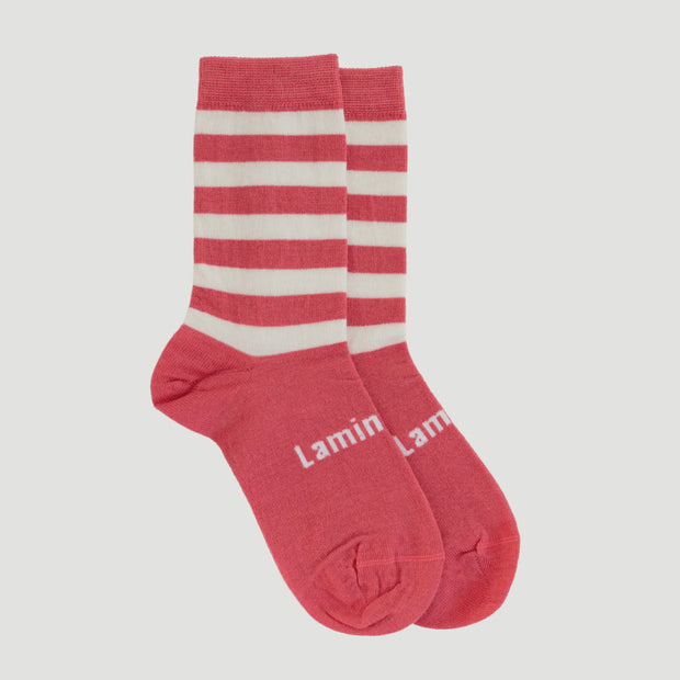 Lamington Merino Wool Crew Socks | CHILD | Candy