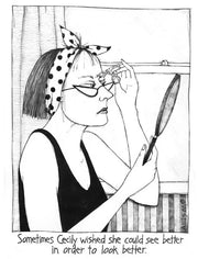 Cecily lens cloth