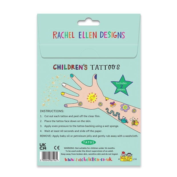 Rachel Ellen Temporary Tattoo