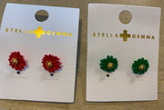 Stella and Gemma Flower Earrings 8275 8276 8278