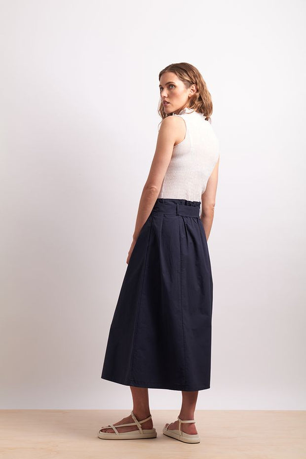 Neris Funfair Skirt in Dark Ink 2783
