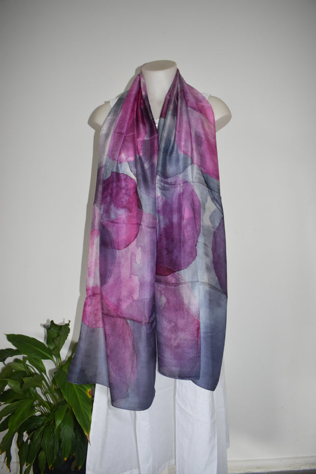 Indus Silk Scarf Long