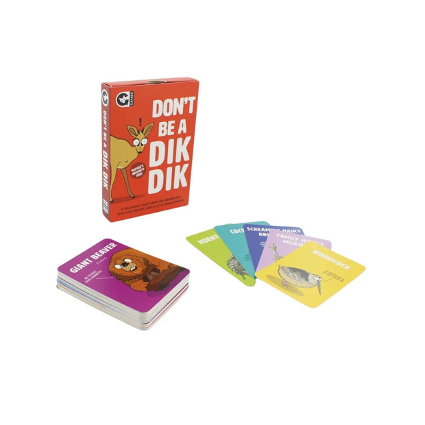 Ginger Fox Don't Be a Dik Dik Card Game