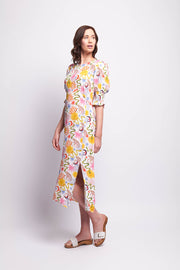 OH Three Quirky Dress with Empire Line and Splits TP14171