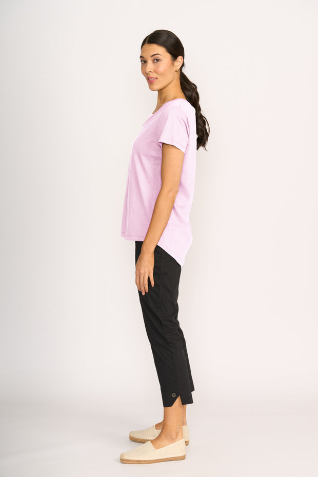 Esplanade Everyday V Neck Tee in Organic Cotton TP11430