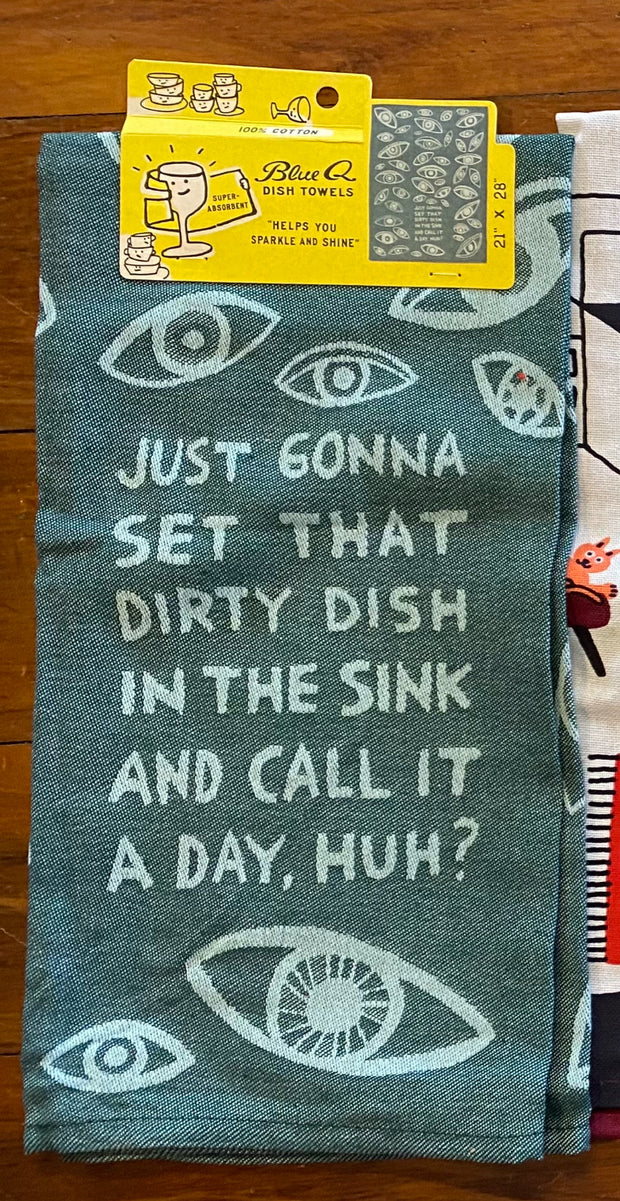 Blue Q Tea Towel / Dish Towel