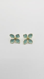 Some Blue Orchid Earrings 275